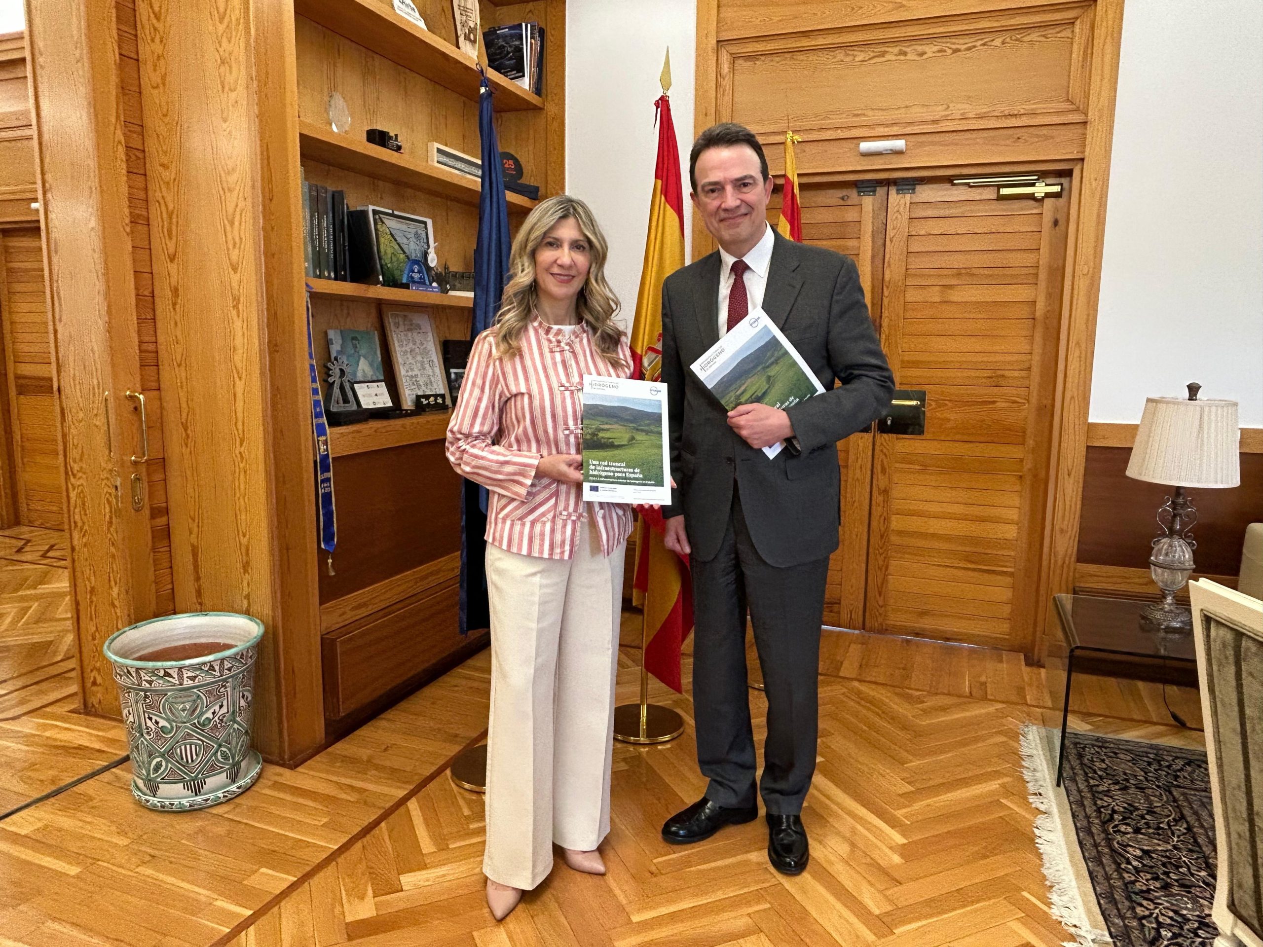 Enagás da comienzo al Plan de Participación Pública de la Red Troncal de Hidrógeno en Aragón